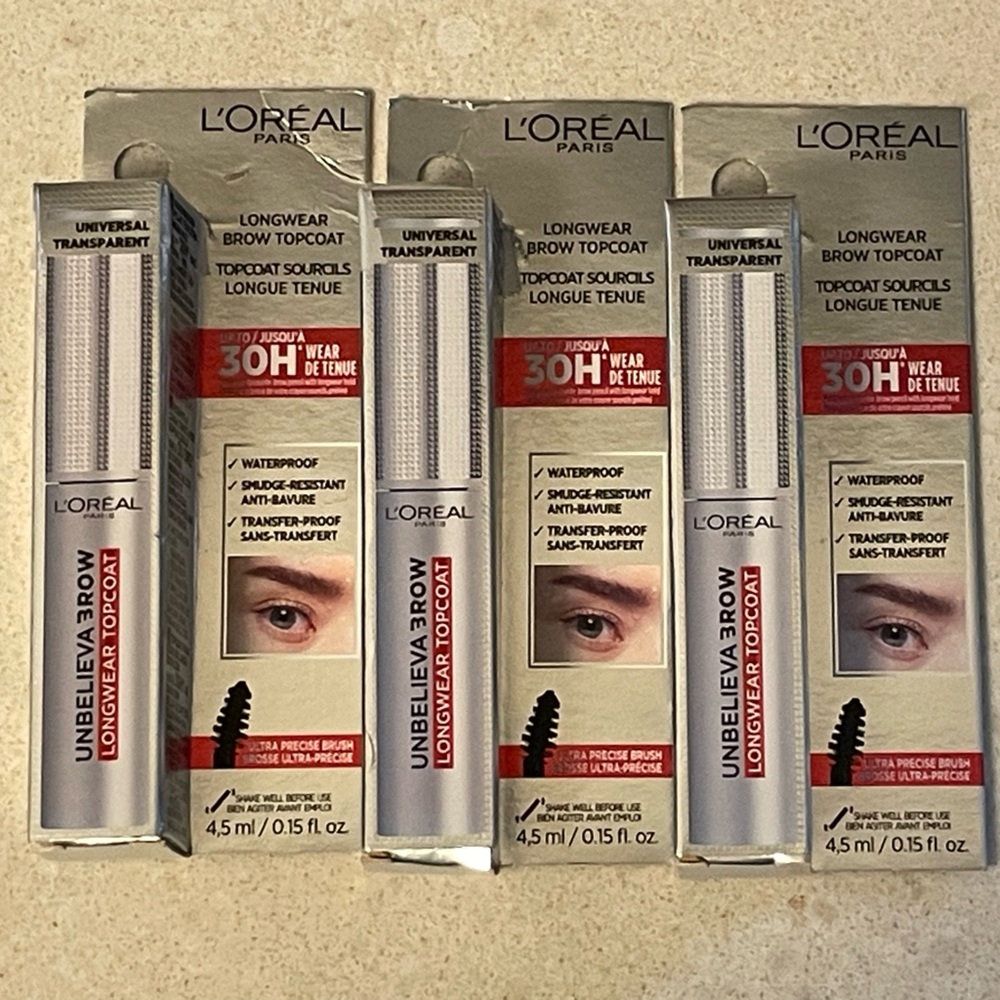 L'Oreal Unbelieva Brow Longwear Topcoat - Transparent